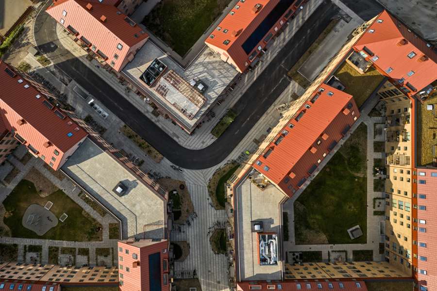 The classic gets a modern twist in Copenhagen blocks created with steel profiles, Køhlers Have, Borgmester Christiansens Gade 17, 2450 København SV